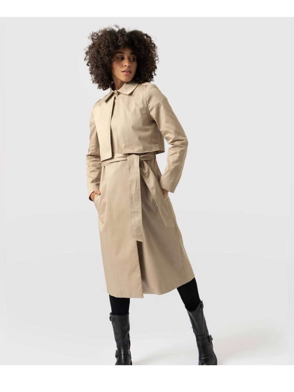 Saint & Sofia Classic Trench size 10